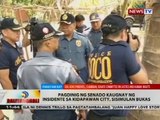 Pagdinig ng Senado kaugnay ng insidente sa Kidapawan City, sisimulan bukas