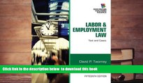 READ book  Labor and Employment Law: Text   Cases (South-Western Legal Studies in Business)  FREE