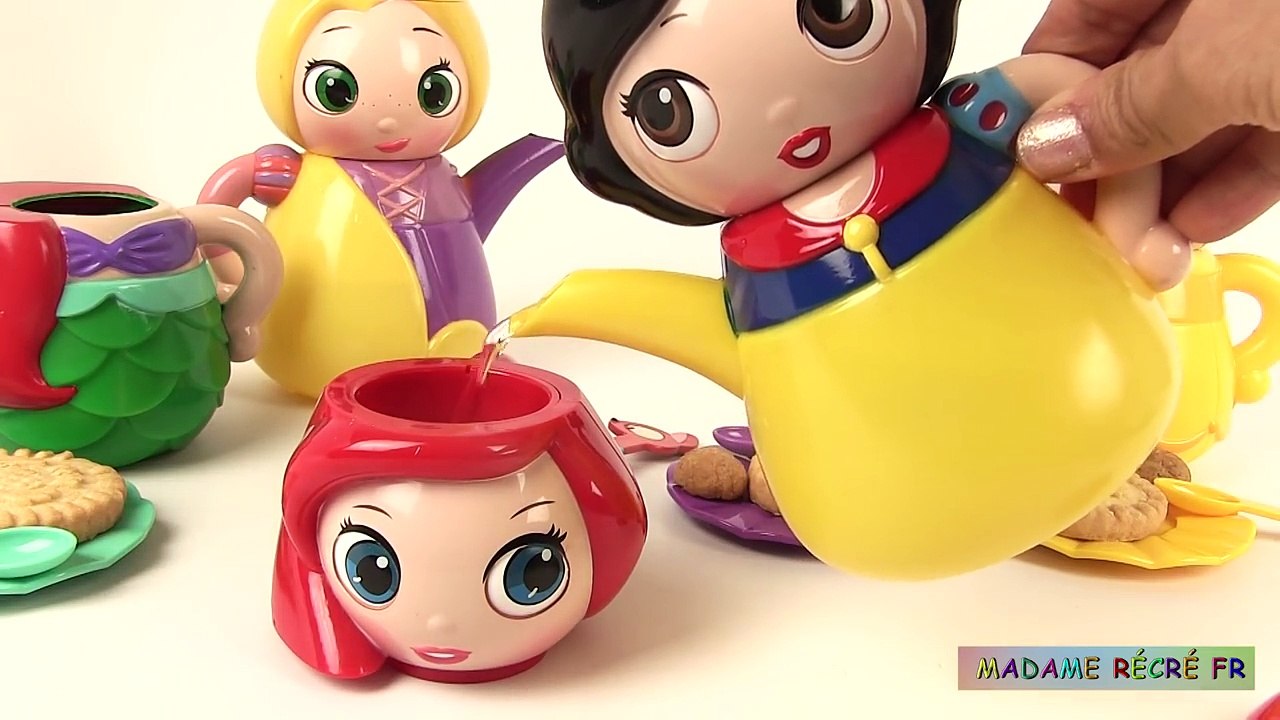 Princesses Disney Service à Thé Ariel Raiponce Blanche Neige Belle Q Tea Set-BSC1lqQTi8o