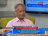 NTG: Oplan e-Leksyon: The senatorial interviews: Diosdado Valeroso