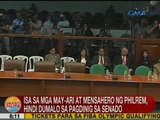 UB: Isa sa mga may-ari at mensahero ng PhilRem, hindi dumalo sa pagdinig ng Senado