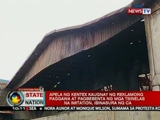 Apela ng Kentex kaugnay ng reklamong paggawa at pagbibenta ng mga tsinelas na imitation, ibinasura