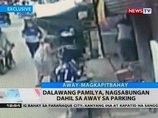 BT: Dalawang pamilya, nagsabungan dahil sa away sa parking