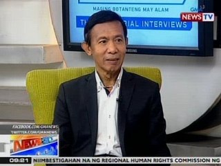 NTG: Oplan e-Leksyon: The senatorial interviews: Romeo Maganto