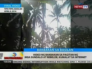 Video ng bakbakan sa pagitan ng mga sundalo at rebelde, kumalat sa internet