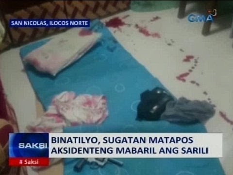 SAKSI: Binatilyo, sugatan matapos aksidenteng mabaril ang sarili