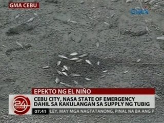 24 Oras: Cebu City, nasa state of emergency dahil sa kakulangan sa supply ng tubig