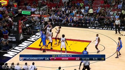Oklahoma City Thunder vs Miami Heat - Full Game Highlights  December 27, 2016  2016-17 NBA Season