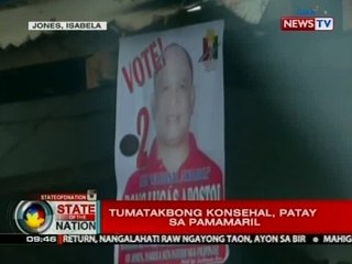 SONA: Tumatakbong konsehal sa Jones, Isabela, patay sa pamamaril