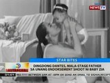 Dingdong Dantes, mala-stage father sa unang endorsment shoot ni Baby Zia