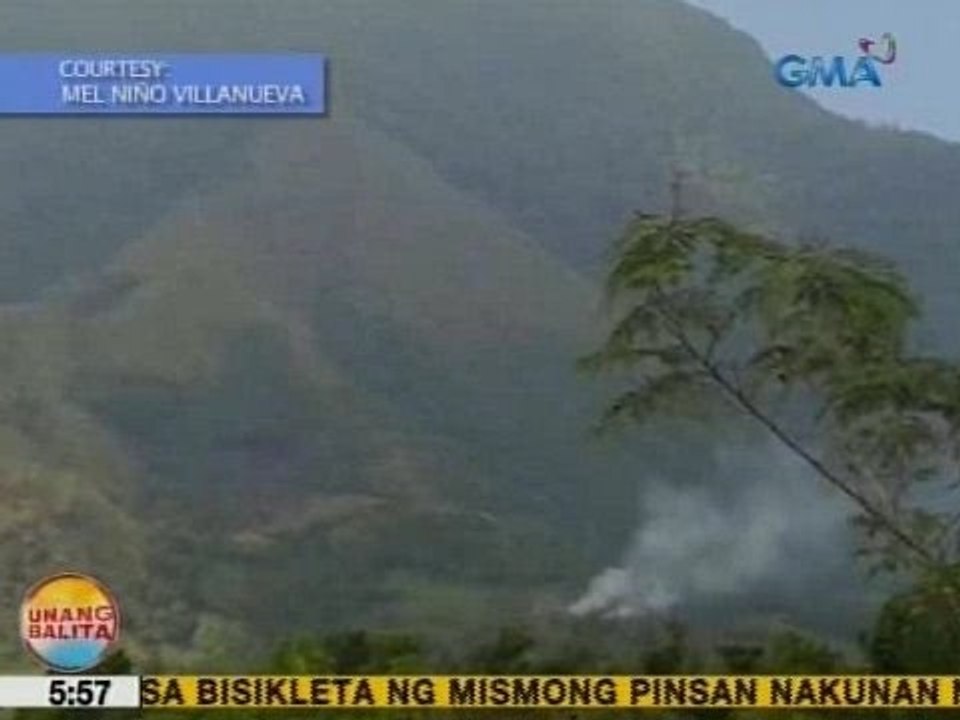 UB: Forest fire sa Mt. Banahaw sa bahagi ng Nagcarlan, Laguna, sumiklab