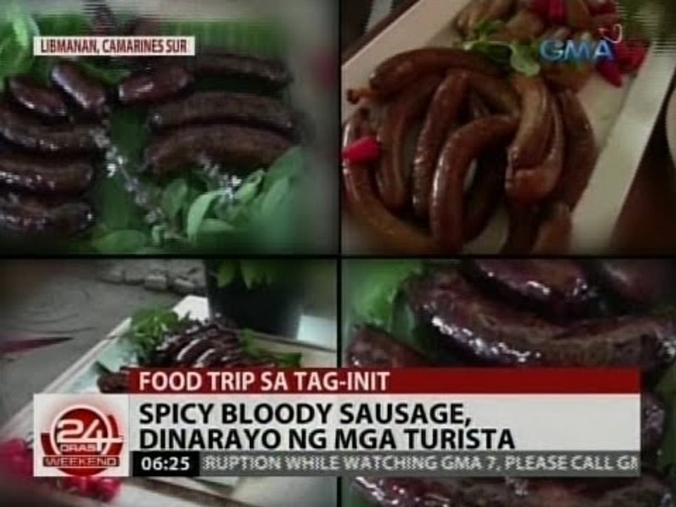 24 Oras: Kakaibang food trip sa tag-init: Spicy bloody sausage at veggie halo halo