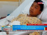 BP: 14-anyos na lalaki, nakuryente matapos madikit sa live wire