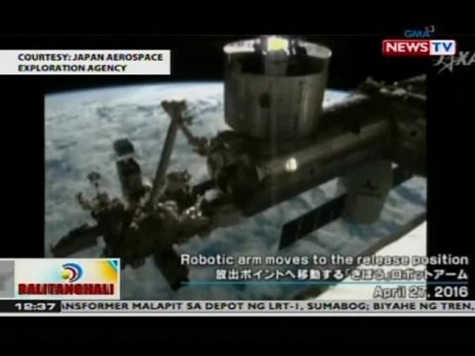 Kauna-unahang micro-satellite ng Pilipinas na Diwata-1, pinakawalan sa kalawakan