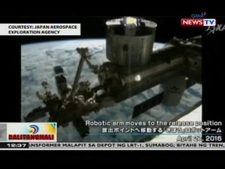 Kauna-unahang micro-satellite ng Pilipinas na Diwata-1, pinakawalan sa kalawakan