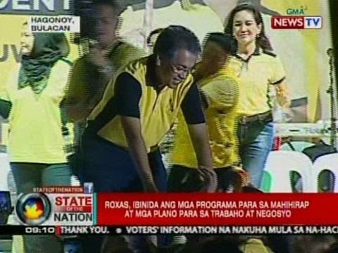 SONA: Roxas, ibinida ang mga programa para sa mahirap at mga plano para sa trabaho at negosyo