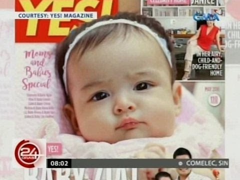 24 Oras: Baby Zia, cover girl na ng isang entertainment magazine