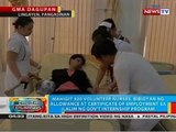 Mahigit 300 volunteer nurses, bibigyan ng allowance at certificate of employment