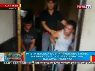 P1.5-M halaga ng hinihinalang shabu, nasabat sa buy-bust operation