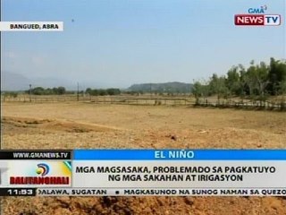 Mga magsasaka, problemado sa pagkatuyo ng mga sakahan at irigasyon