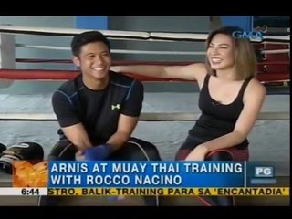 Rocco Nacino, hataw sa pagpapakita ng arnis at muay thai moves