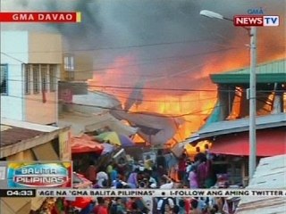 Nasa 100 establisimyento at bahay, nasunog; halos 400 pamilya, apektado