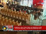 SONA: Comelec, wala pang pinal na desisyon kung itutuloy ang mall voting sa Eleksyon 2016