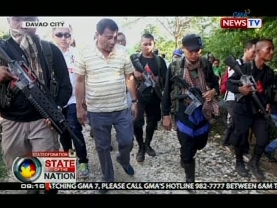 SONA: Isa pang bihag ng NPA, pinalaya sa tulong ni Mayor Duterte