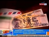 NTG: NAMFREL: Vote buying, laganap; bigayan, mula P500 hanggang P1k kada botante