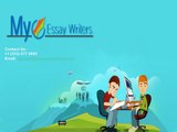 My Essay Writers: get help on essay writing