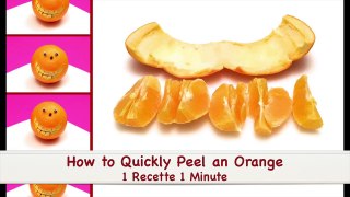 How to - Learn How to Quickly Peel an Orange (HD)-odETo0-KQT0
