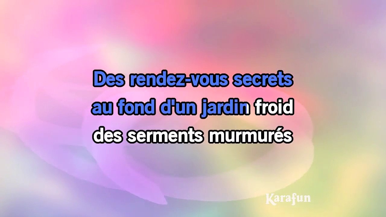Maxime Le Forestier - Fontenay aux roses KARAOKE / INSTRUMENTAL