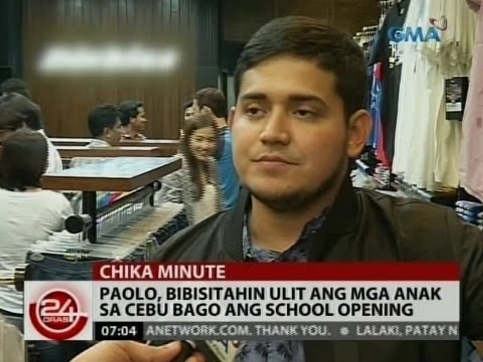 24 Oras: Paolo Contis, masaya ngayon dahil kay LJ Reyes