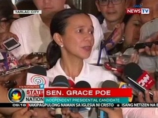SONA: Poe, igagalang daw kung sino ang i-eendorso ng El Shaddai at Iglesia ni Cristo