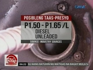 24 Oras: Big time oil price hike, inaasahan sa susunod na linggo