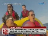 24 Oras: Mag-asawang Vic at Pauleen Sotto, nag-water adventure sa Cebu