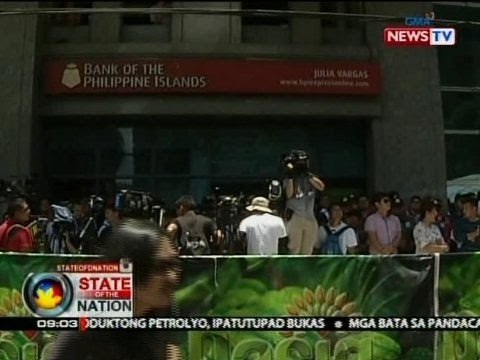 SONA: Mga supporter nina Duterte at Trillanes, nagkapikunan sa labas ng BPI Julia Vargas
