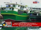 SONA: Barter trade sa pagitan ng Pilipinas at Malaysia, ipinatigil