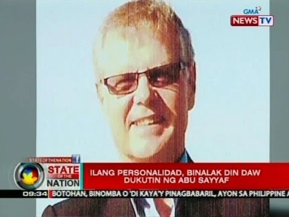 SONA: Ilang personalidad, binalak din daw dukutin ng Abu Sayyaf