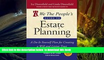 READ book  We The People s Guide to Estate Planning: A Do-It-Yourself Plan for Creating a Will