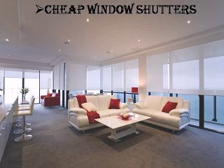 Cheap Window Shutters - pazazz.com.au