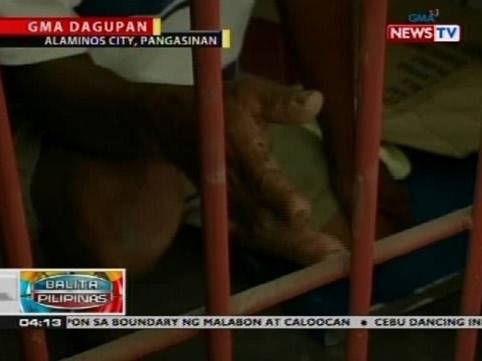 Lolo sa Pangasinan, arestado matapos umanong gahasain ang sariling apo