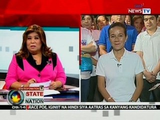 SONA: Panayam kay Sen. Grace Poe