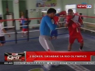 QRT: 2 boxer, sasabak sa Rio Olympics