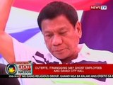 SONA: Duterte, itinangging may ghost employees ang Davao City Hall