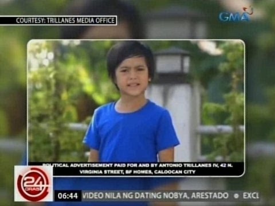 24 Oras: Trillanes: Hipokrito ang mga nagagalit sa ad pero 'di nagagalit sa mga pahayag ni Duterte