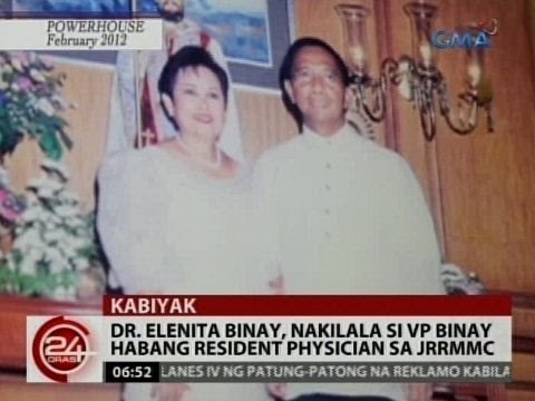 24 Oras: Dr. Elenita Binay, nakilala si VP Binay habang resident physician sa JRRMC