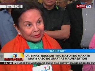 BT: Dr. Binay, nagsilbi ring mayor ng Makati
