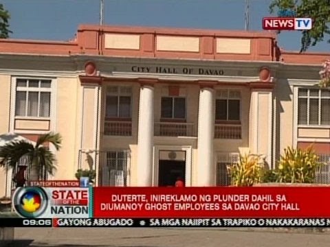 SONA: Duterte, inireklamo ng plunder dahil sa diumano'y ghost employees sa Davao City Hall