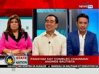 SONA: Panayam kay Comelec Chairman Andres Bautista (Part 2)